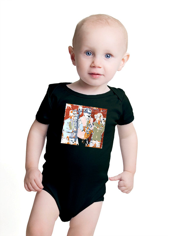 Phil Durgan horn section onesie