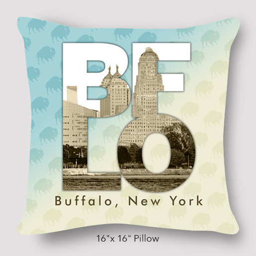 Buffalo Photo Pillow