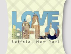 Love Buffalo Pillow