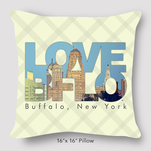 Love Buffalo Pillow