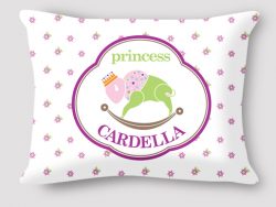 Rocking Buffalo Princess Pillow by Marinette Kozlow