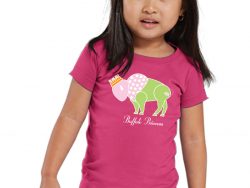 Buffalo Princess Toddler T-shirt by Marinette Kozlow