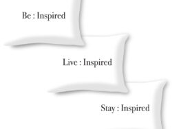 Be Live Stay Inspired Pillows Set by Marinette Kozlow