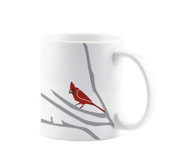 Cardinal Angels are Near Ceramic Mug