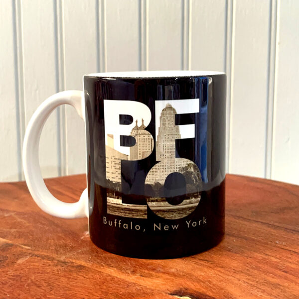 BFLO Buffalo Architecture Skyline Ceramic Mug