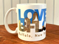 LOVE BFLO Buffalo Architecture Skyline Ceramic Mug